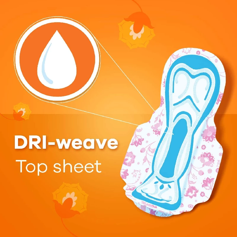 Whisper Choice Sanitary Pads with Wings, 40 Pads-7.webp